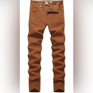 BRAND NEW ABSECAI Mens Jeans Pant Slim Fit Stretch Skinny Dress Pants